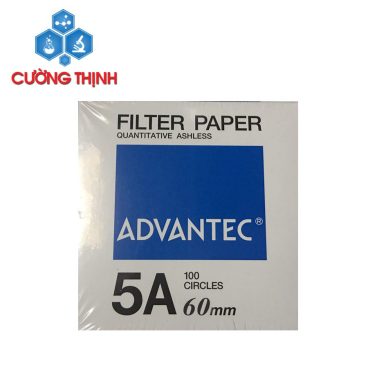 Giấy lọc định lượng số 5A đường kính 60mm