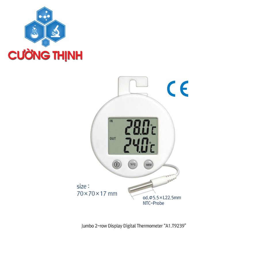 Nhiệt kế kỹ thuật số A1.T9239 (Daihan - Hàn Quốc) 2 Nhiệt kế kỹ thuật số A1.T9239 (Daihan - Hàn Quốc)