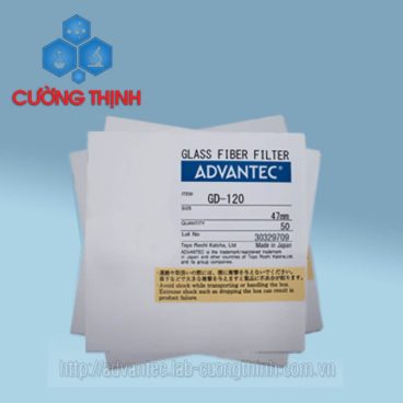 Giấy lọc sợi thủy tinh GD-120 (Advantec - Nhật Bản)
