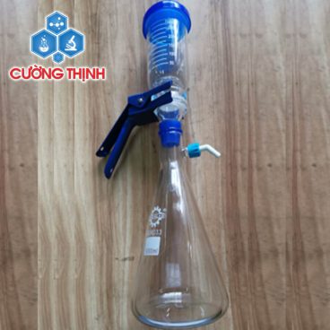 Bộ lọc thủy tinh 2000ml phễu lọc 300ml (Finetech - Đài Loan)