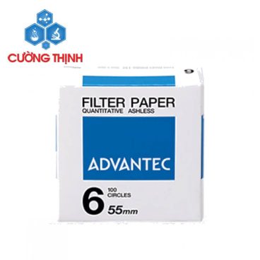 ◆ Đặc điểm của Giấy lọc định lượng Số 6 Advantec