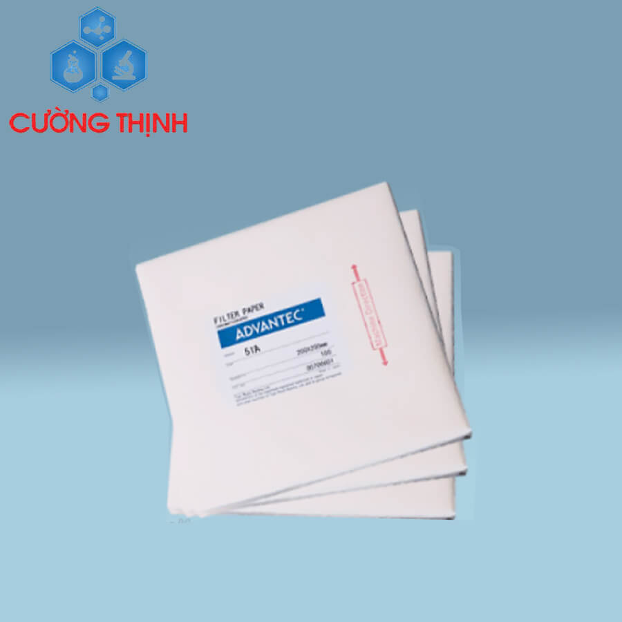 Giấy sắc ký số 51A (Advantec - Nhật Bản) 1 Giấy sắc ký số 51A (Advantec - Nhật Bản)
