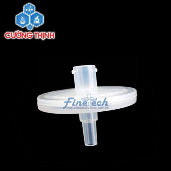 Đầu lọc Syringe PVDF + GF 13mm x 0.22um (Finetech - Đài Loan)