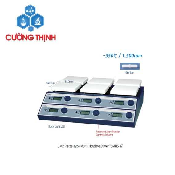 Máy khuấy từ gia nhiệt nhiều vị trí SMHS (Daihan - Hàn Quốc) 1