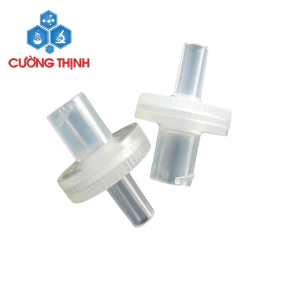Đầu lọc Syringe Hydrophobic PTFE + GF 13mm x 0.45um (Finetech - Đài Loan)