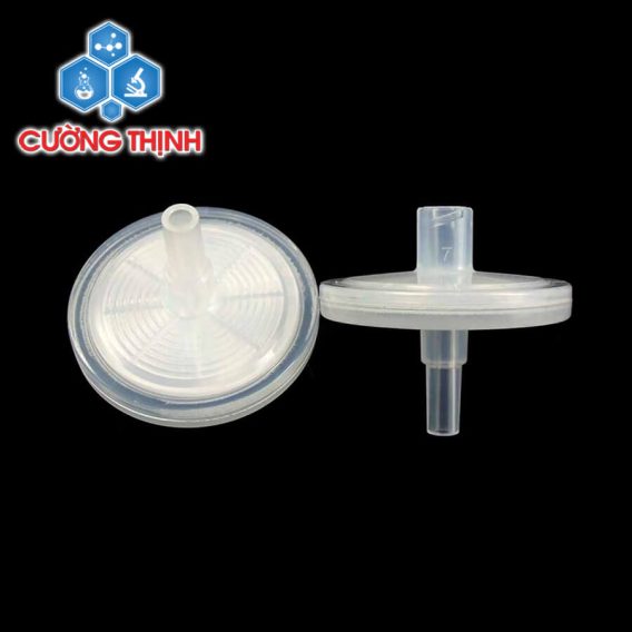 Đầu lọc Syringe Hydrophobic PTFE 25mm x 0.22um (Finetech - Đài Loan)