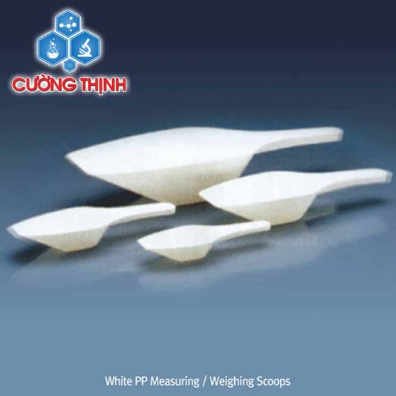 Muỗng nhựa PP nhiều màu, có thể hấp tiệt trùng (VITLAB - Đức)